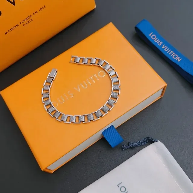 Louis Vuitton Segmented Metal Bracelet 8