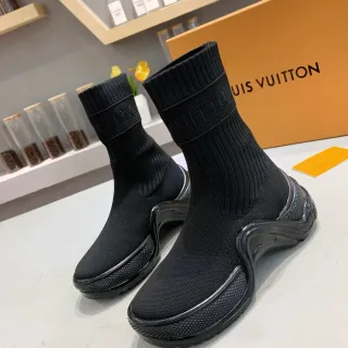 Louis Vuitton Speed Trainer zapatillas lifestyle negras con ajuste de calcetín
