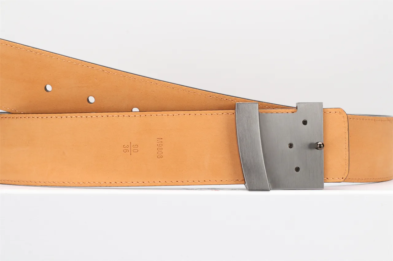 Louis Vuitton Turnlock Belt Damier Graphite Black Leather Belt 5