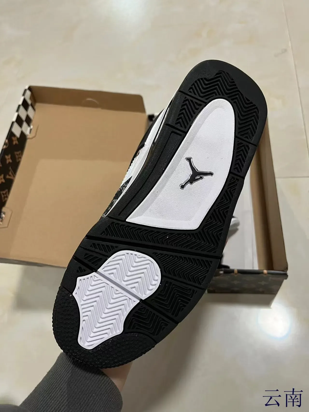 Louis Vuitton White Black Monogrammed Textile Leather Overlay Lifestyle Sneakers 5