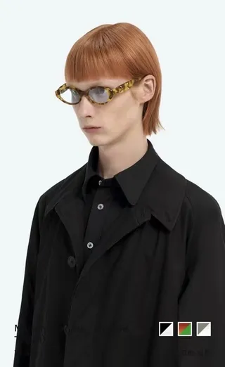 Maison Margiela MM209 Translucent Gray Optical Glasses 3