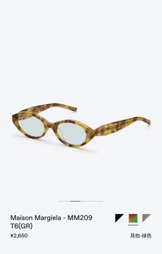 Maison Margiela MM209 Translucent Gray Optical Glasses 8