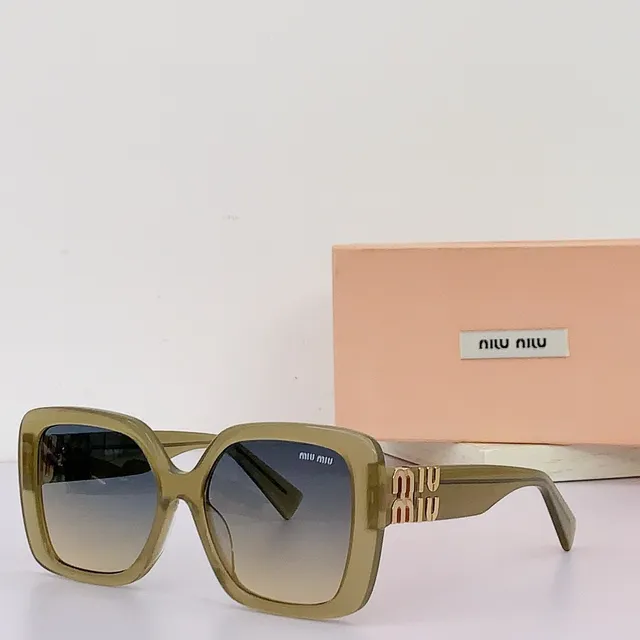Miu Miu MU 10YS Black Oversized Square Sunglasses 6
