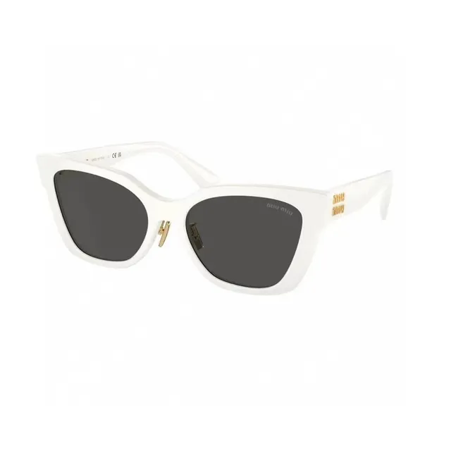 Miu Miu Wander Marron Vert Silhouette Chat-Oeil Monture Plastique Écaille de Tortue Lunettes de Soleil 2