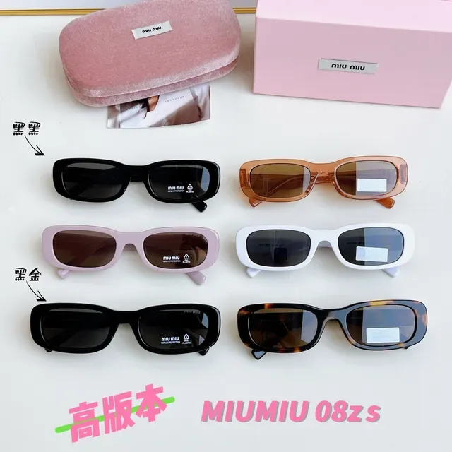 Miu Miu Wander Tortoiseshell Rectangular Sunglasses 3