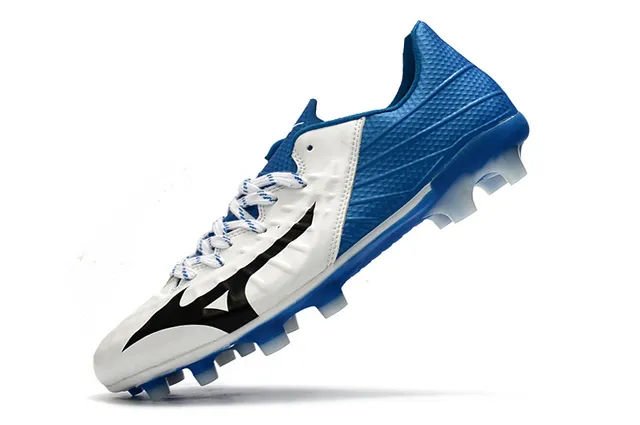 Mizuno Noir Rouge Low-Cut Upper Synthétique Texturé Forefoot Firm-Ground Chaussures de Soccer 24