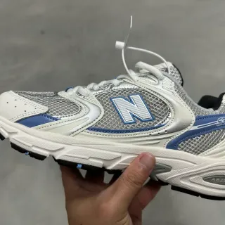 New Balance 530 White Silver Blue Lifestyle Sneakers