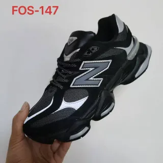 New Balance 9060 Black Silver حذاء كاجوال سميك