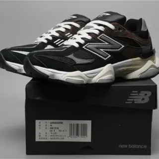 New Balance 9060 Brown Black White Lifestyle Sneakers