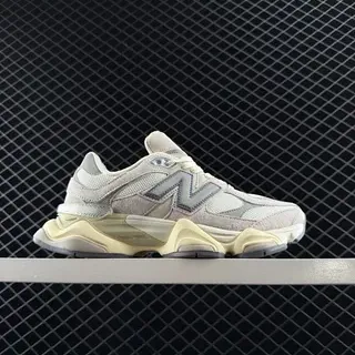 New Balance 9060 灰米色厚底运动鞋