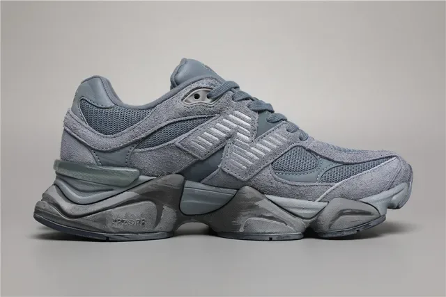 New Balance 9060 Monocromatique Gris Lifestyle Sneakers 8