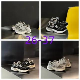 New Balance 990 رمادي أسود سيليويت كثيف حزام فيلكرو مزدوج أحذية أسلوب حياة