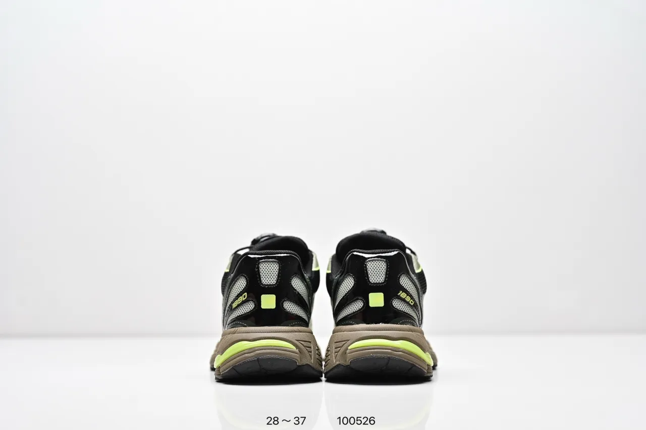 New Balance 990 Blanc Jaune Semelle intermédiaire Maille Et Superpositions Synthétiques Baskets Chunky 20
