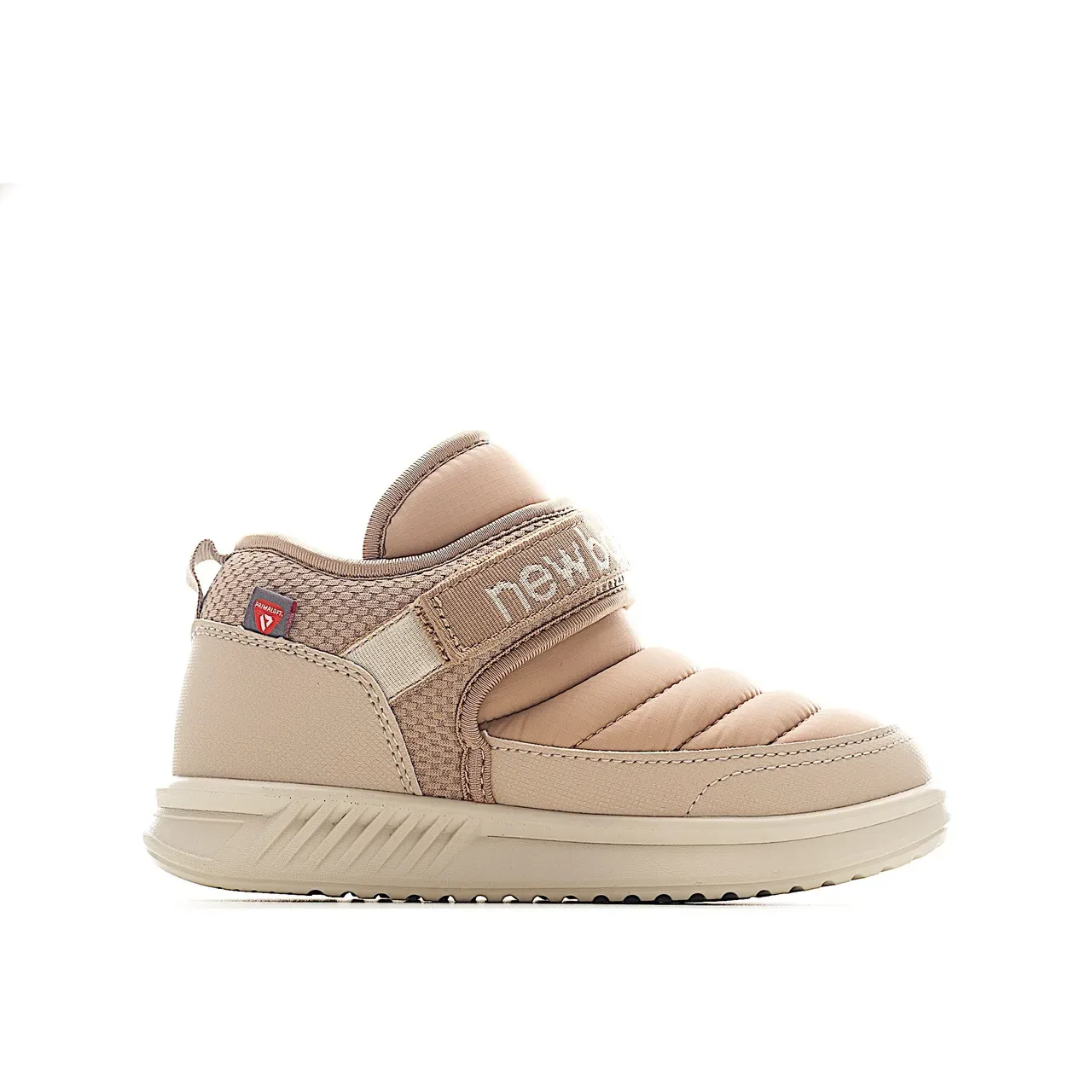 New Balance 米白色 绗缝填充上层 单带扣合闭合 生活方式运动鞋 5