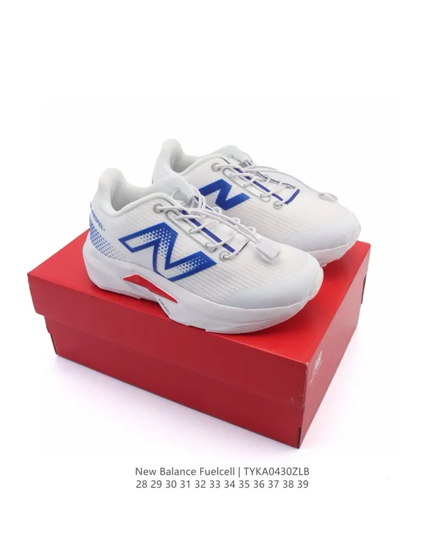 New Balance Fuelcell Blanc Bleu Rouge Chaussures Lifestyle 18