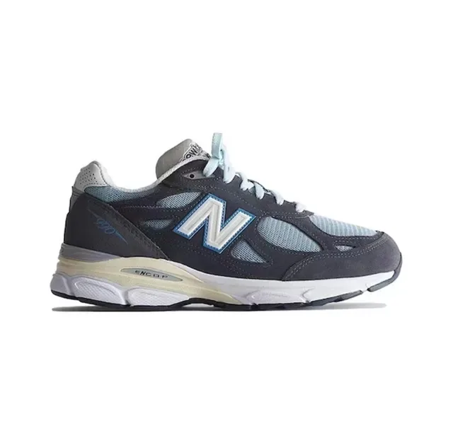 New Balance Gray Blue Mesh And Suede Upper ENCAP Midsole Lifestyle Sneakers 3