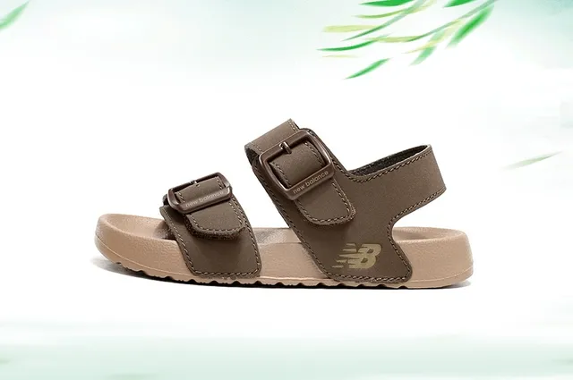New Balance Sandales Décontractées à Deux Bretelles avec Boucle pour Enfants 14