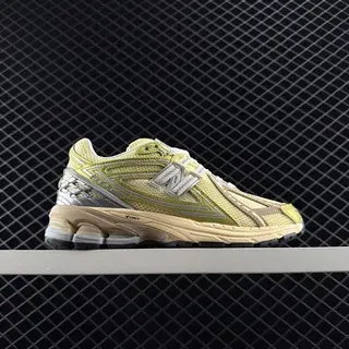 New Balance M1906 Yellow Silver Retro Runner 网面和合成材料鞋面 厚底跑鞋