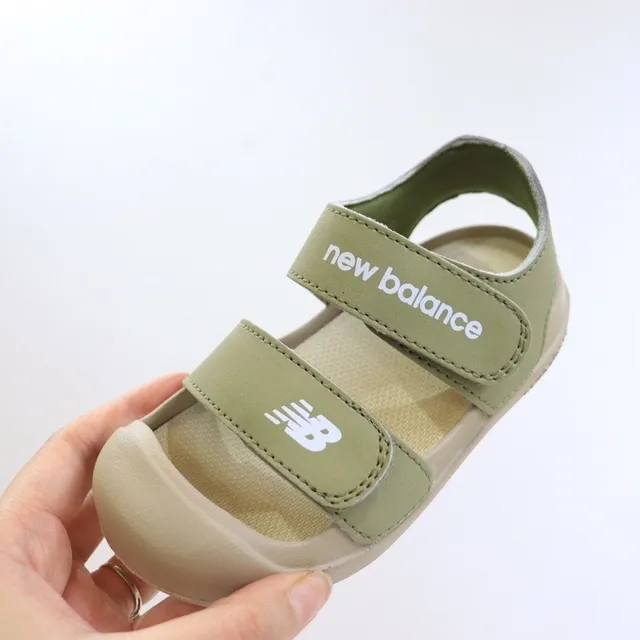 New Balance Sandales à deux sangles avec Velcro pour enfants casual 14