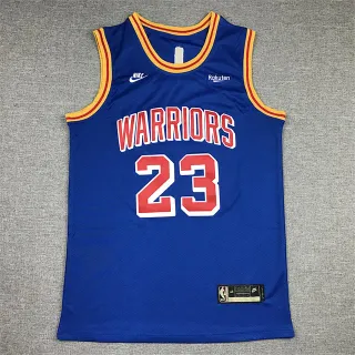 Nike 75th Anniversary Warrior 23 Blue Red Sleeveless Mesh Jersey