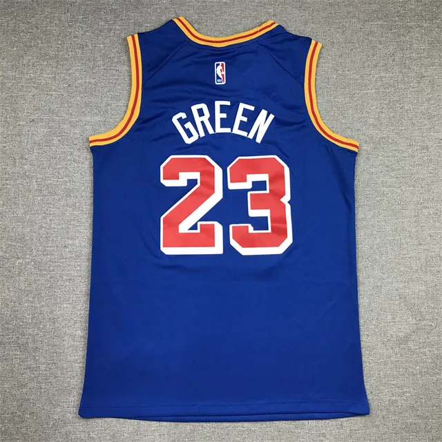 Nike 75th Anniversary Warrior 23 Blue Red Sleeveless Mesh Jersey 2