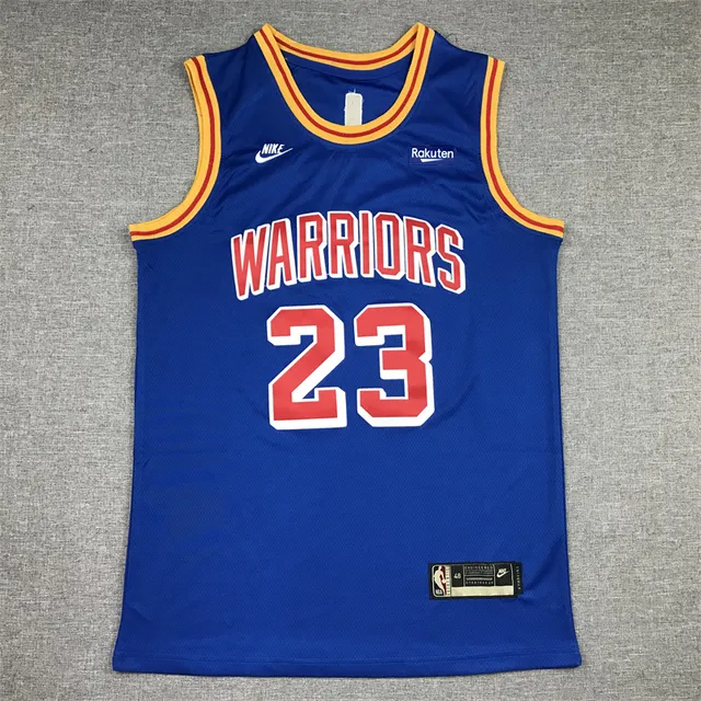 Nike 75th Anniversary Warrior 23 Blue Red Sleeveless Mesh Jersey 3