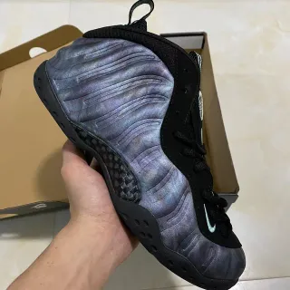 Nike Air Foamposite One Iridescent Purple Black Basketball Shoes