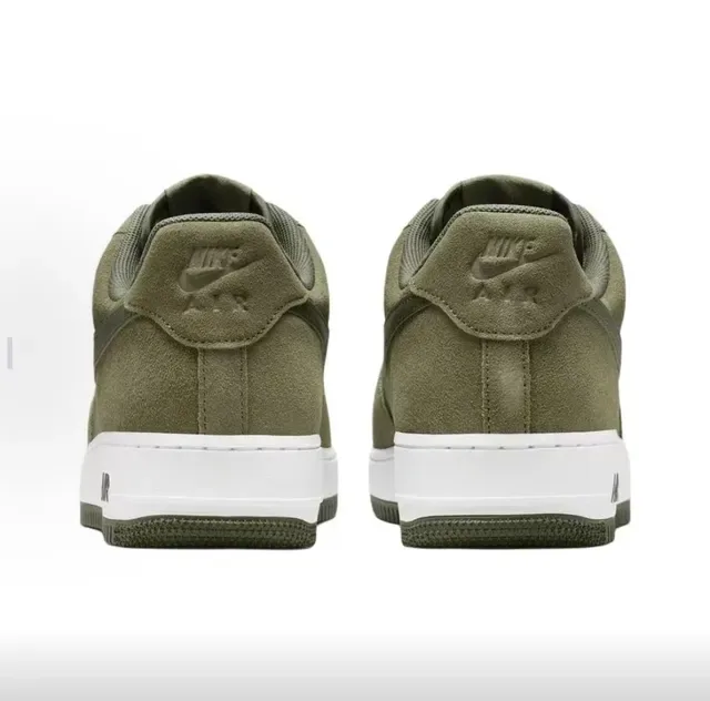 Nike Air Force 1 Army Green Lifestyle Sneakers 3