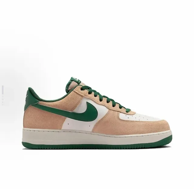 Nike Air Force 1 Beige and Green Lifestyle Sneakers 2
