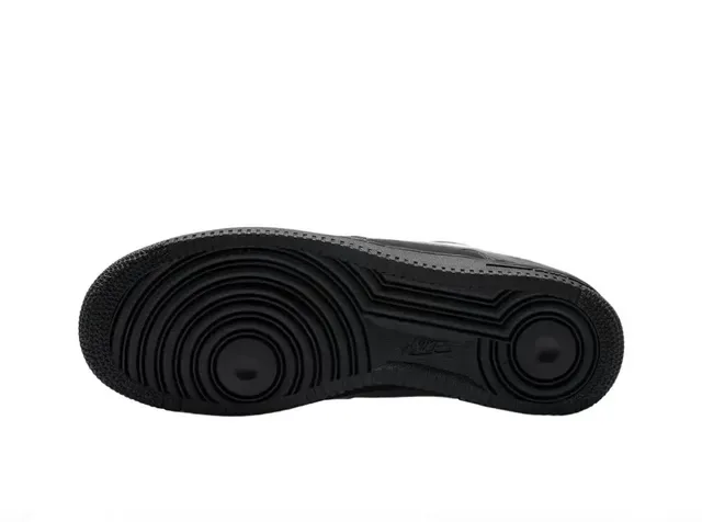Nike Air Force 1 Black White Low-Top Iridescent Patent Upper Lifestyle Sneakers 2