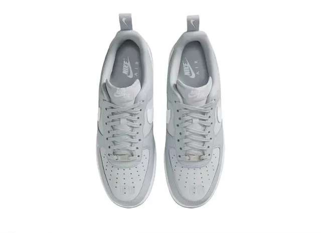 Nike Air Force 1 Gray Lifestyle Sneakers 4