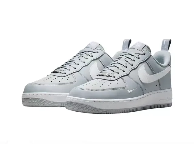 Nike Air Force 1 Gray Lifestyle Sneakers 5