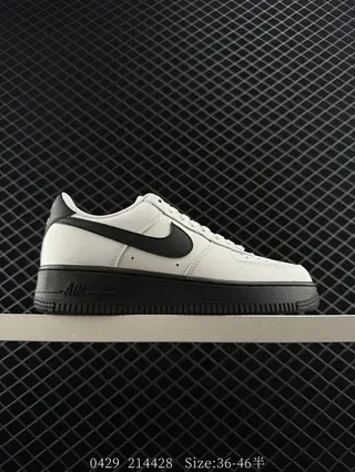 Nike Air Force 1 Low Off-White and Black Lifestyle Sneakers 2