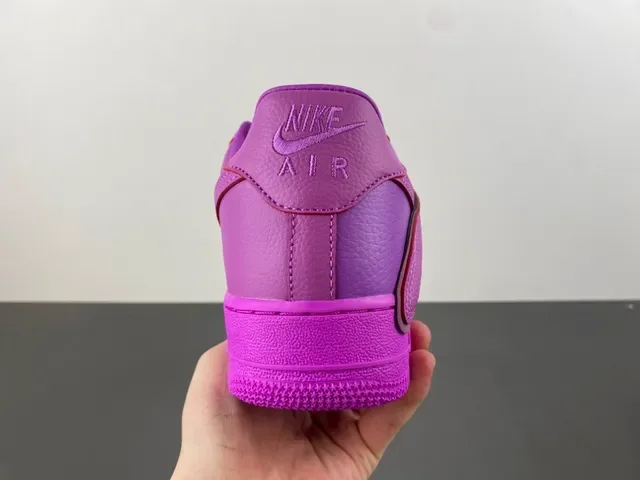 Nike Air Force 1 Purple 3D AIR Lettering Lifestyle Sneakers 4