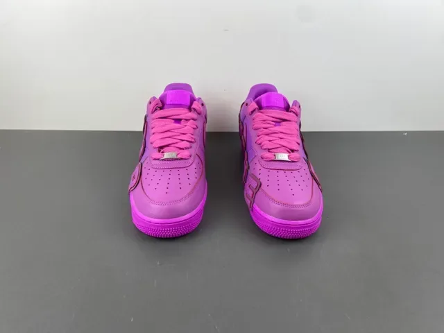 Nike Air Force 1 Purple 3D AIR Lettering Lifestyle Sneakers 11