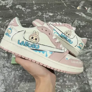 Nike Air Jordan 1 LABUBU Custom Pastel Lifestyle Sneakers