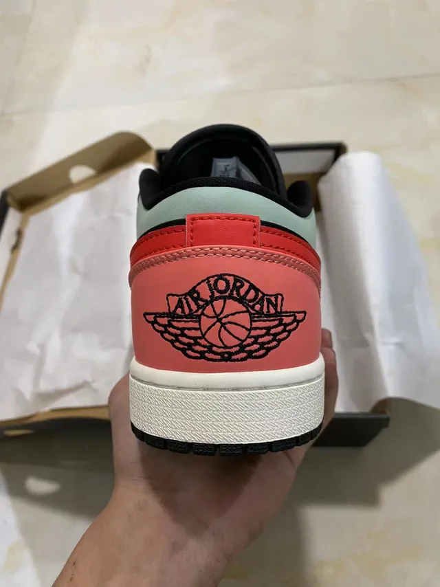Nike Air Jordan 1 Low Multicolor Lifestyle Sneakers 6