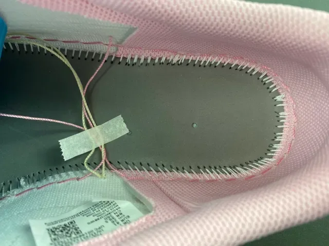 Nike Air Jordan 1 Low Pink Red Lifestyle Sneakers 6