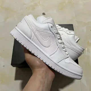 Nike Air Jordan 1 Low White Lifestyle Sneakers