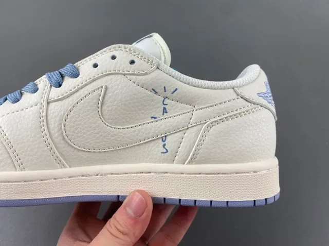 Nike Air Jordan 1 Low x Supreme x The North Face Off-White Lifestyle Sneakers 7