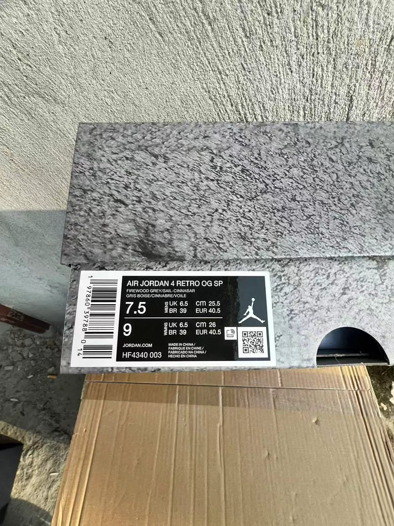 Nike Air Jordan 4 Monochromatic Gray Basketball Shoes 10