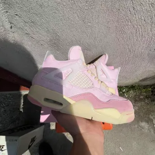 Nike Air Jordan 4 Rosa Crema Zapatillas de baloncesto