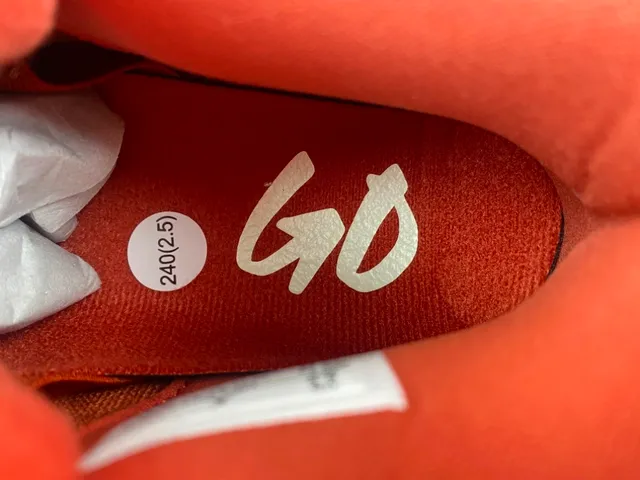 Nike Air Jordan 4 Vermelho Laranja Camurça Tênis de Basquete 7