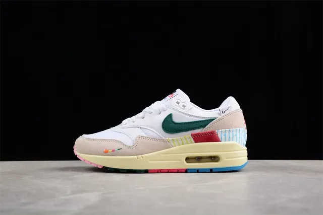 Nike Air Max 1 Multicolor Patchwork Lifestyle Sneakers 1