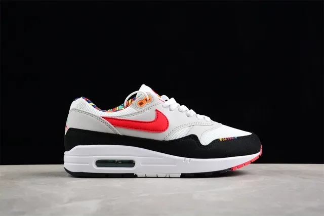 Nike Air Max 1 Multicolor Woven Accents Lifestyle Sneakers 14