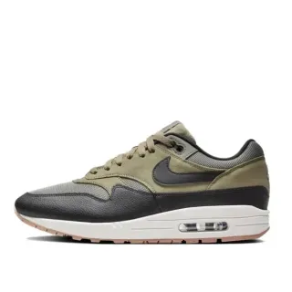 Nike Air Max 1 Olive Green Black Lifestyle Sneakers