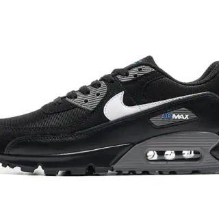 Nike Air Max 90 Black White Gray Lifestyle Sneakers