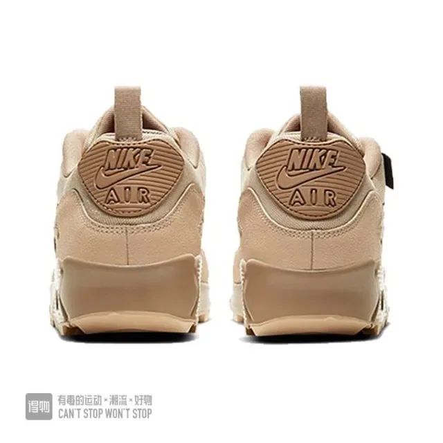 Nike Air Max 90 Monochromatic Tan Lifestyle Sneakers 5