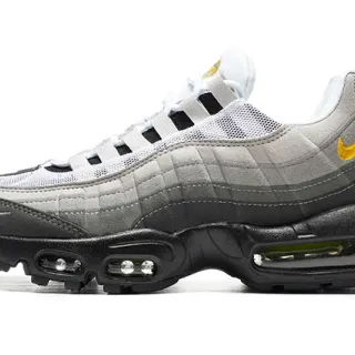Nike Air Max 95 Gray Black Gold Lifestyle Sneakers
