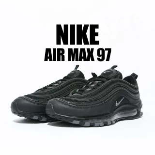 Nike Air Max 97 Black Metallic Swoosh Lifestyle Sneakers